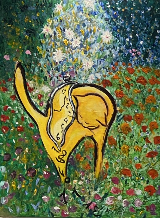 Memento mori - Peinture de Christine Gauche