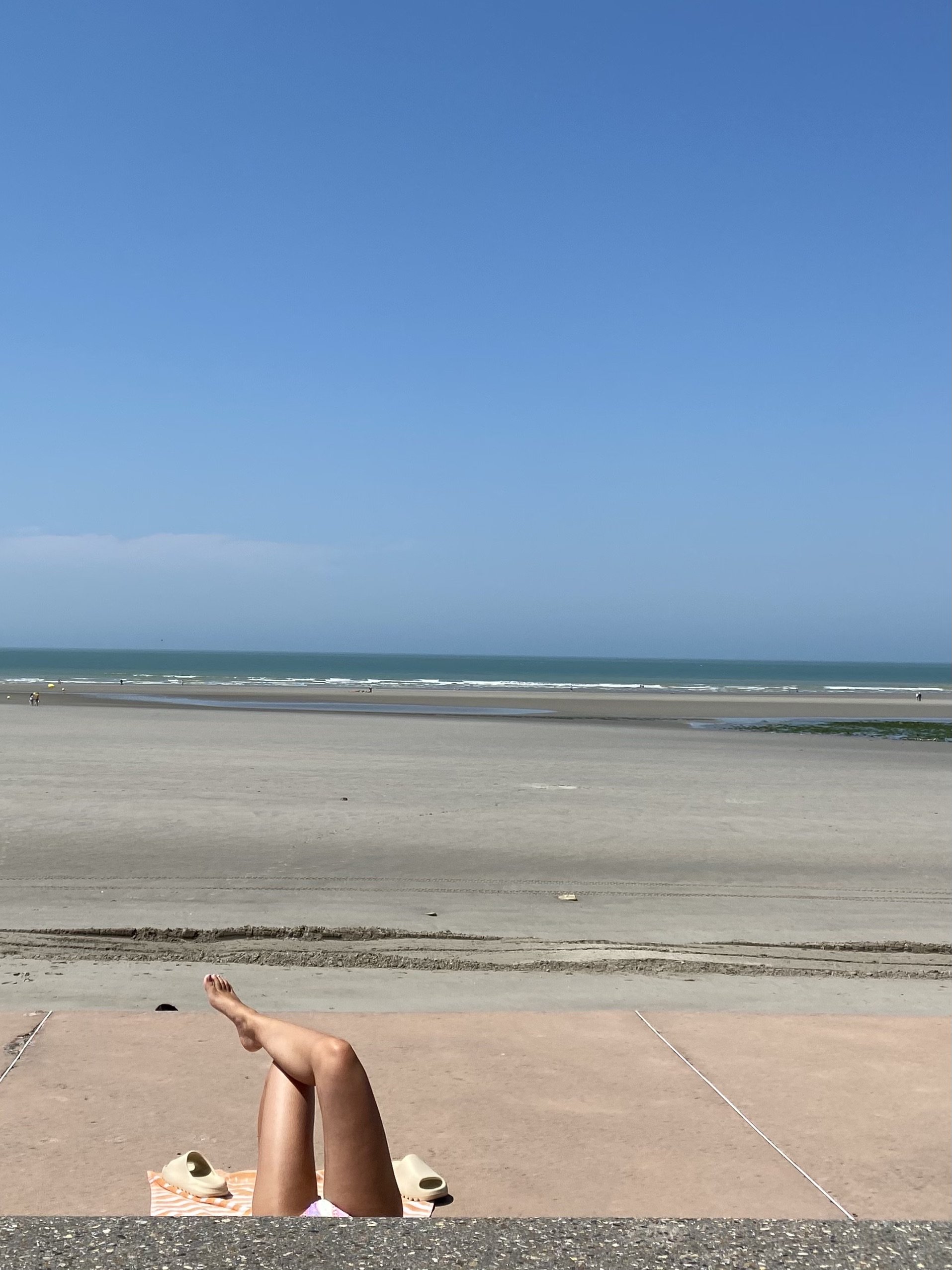 Digue de Wimereux - Mer - Photographie de Christine Gauche
